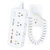DEPOW Power Strips with Surge Protection, 1 FT to 4