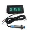 DIGITEN DC12V 4 Digital Green LED Counter Meter Plus Minus+Proximity