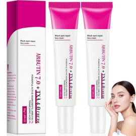 7.0 + TXA 4.0 CREAM,arbutina 7 y txa 4, Cremas De Manchas Faciales,Crema Facial Hidratante para Manchas Oscuras, Pecas, Imperfecciones y Pigmentación