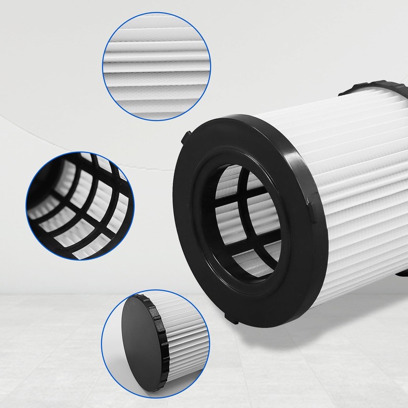 DCV581H Vacuum Filters for Dewalt DCV580H DCV581H DCV5801H 20V Vacuum,