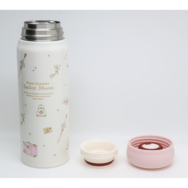 Sailor Moon Direct Stainless Steel Bottle SBR480B Pink