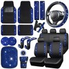 CAR PASS 23 PCS Bling Diamond Car Accessories Set for