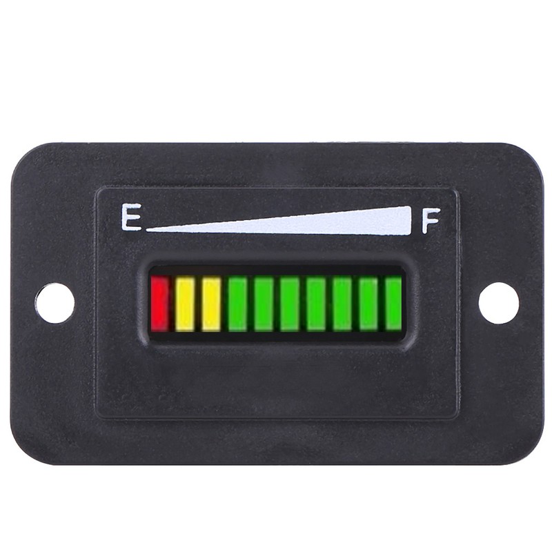 36V LED Digital Battery Indicator Meter Gauge for Golf Cart