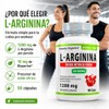 L Arginina 1200 mg | Pre Entreno y Óxido Nítrico
