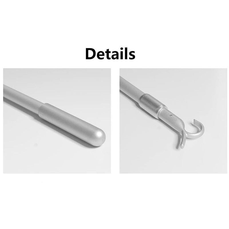 2Pcs 13"-24" Telescop Draw Rod for Cordless Blinds,Cellular Shades and
