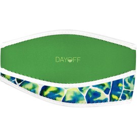DAYOFF Mask Strap Cover Fish Design Diving Mask Snorkeling Mask (Green Sea Turtle)
