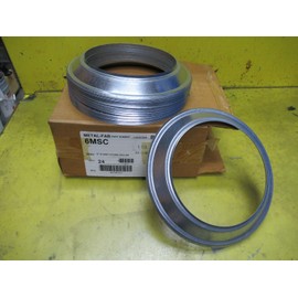 Metal-Fab 24 METAL-FAB 6" B-Vent Galvanized Storm Collars  6MSC Full Case NOS