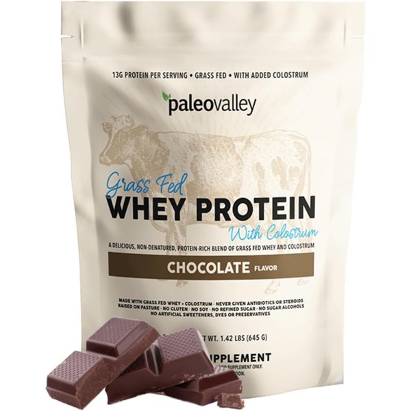 Paleovalley 100% Grass Fed Whey Protein
