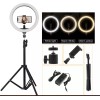 Fodoto 14" LED BiColor Dimmable Ring Light Kit 7' Stand