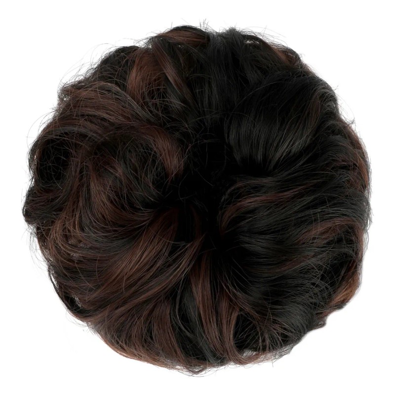 Extensiones De Moño Pelo Desordenado Postizo Moño, 2 Piezas