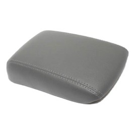 Kar Designers Fits 03-08 Mazda 3 Synthetic Leather Center Console Lid Armrest Cover Gray