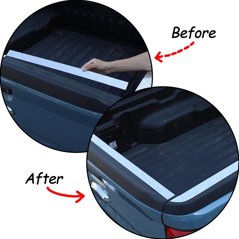 Car Truck Rear Slot Top Edge Guard Compatible with Ford