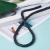 Cheriswelry 380-400pcs/strand 6mm Polymer Clay Beads Black Environmental Flat Round