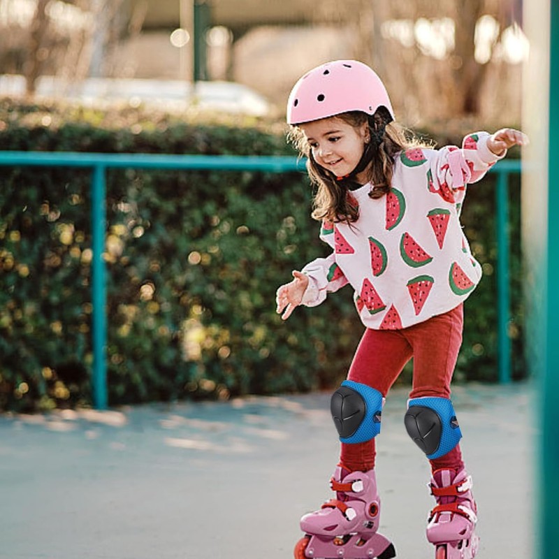 6-Piece Children's Inline Pads Set, Protector Set, Children's Knee Pads,