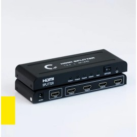HDMI Splitter 1 input 4 outputs Split 1 HDMI input to 4 HDMI output same monitor