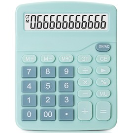 Mr. Pen- Calculator, Blue, Calculators Large Display, Standard Function Calculator, 12-Digit, Calculators Desktop, Office Calculator, Desktop Calculator, Desk Calculator Large Display, Blue Calculator