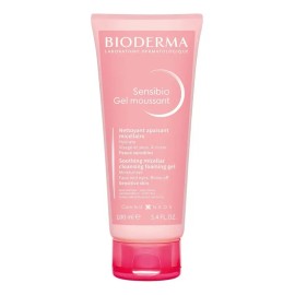 Bioderma Sensibio Gel Moussant Micelar Limpiador Suave para Piel Sensible, 100 ml