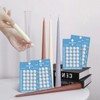 Taper Candles Sticky Dots - White Candle Wax Dots -Taper