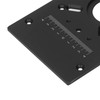 Woodworking Benches Router Plate, Aluminium Router Table Insert Plate Fine