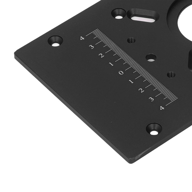 Woodworking Benches Router Plate, Aluminium Router Table Insert Plate Fine