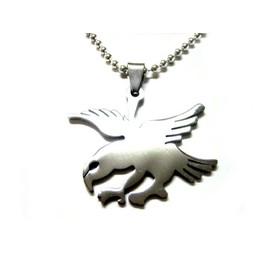 Kiola Designs Eagle Bird Metal Cut Out Necklace