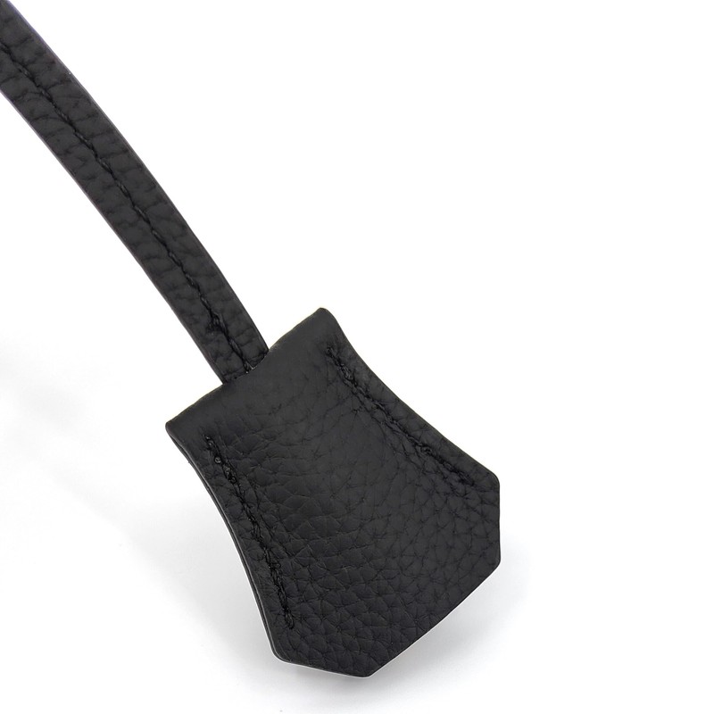 Genuine Leather Key Clochette Bag Charm, Bell Key Holder, Purse