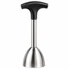 Stainless Steel Egg Topper for Soft-Boiled Eggs – Manual Egg