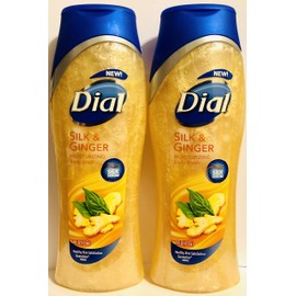 Dial Moisturizing Body Wash - Silk & Ginger - Net Wt. 16 FL OZ (473 mL) Per Bottle - Pack of 2 Bottles
