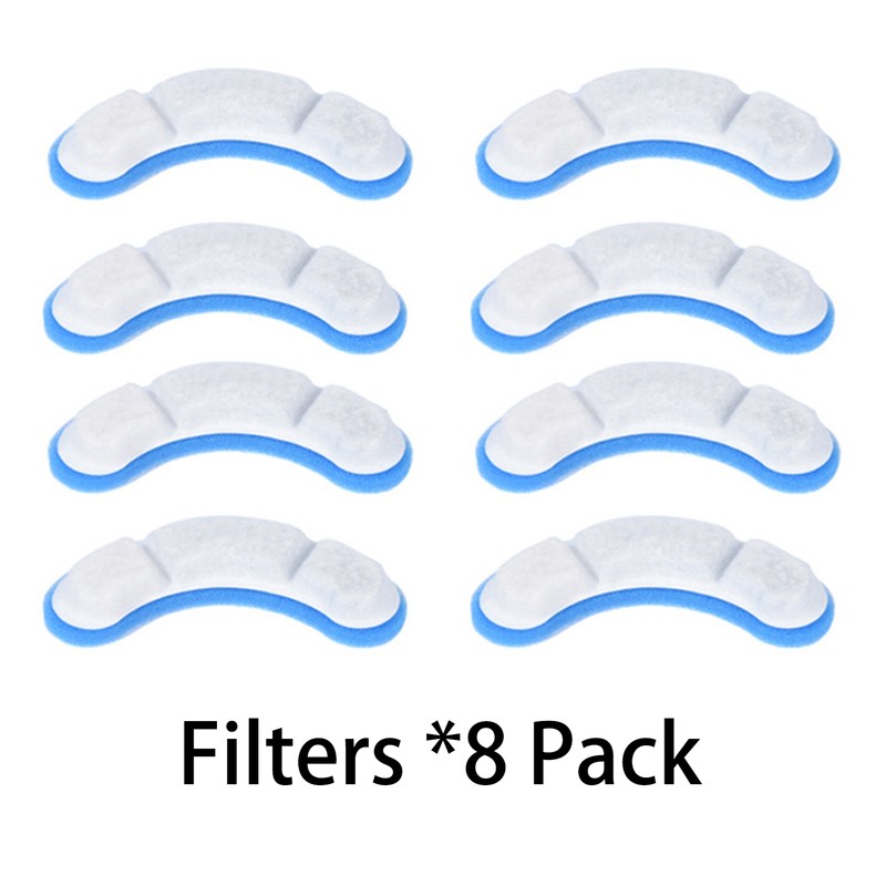 8 Pack Cat Water Fountain Filters Automatic Large Dog Water