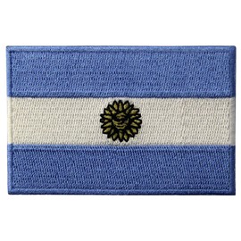 Argentina National Flag Embroidered Argentinian State Emblem Iron On Sew On Patch