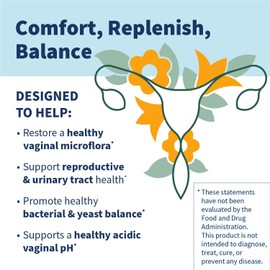 Klaire Labs SFI Health Ther-Biotic Women's - Vaginal Probiotics for Women - Support Healthy Acidic Vaginal pH Balance & Comfort - 25b CFU Lactobacillus & Bifidobacterium (60 Capsules, 2 Pack)