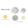 BEYLAB Set of 3 Stainless Steel Sieves for Oil Burners