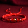 2025 New Year of Snake Bracelets, Adjustable Red String Charm