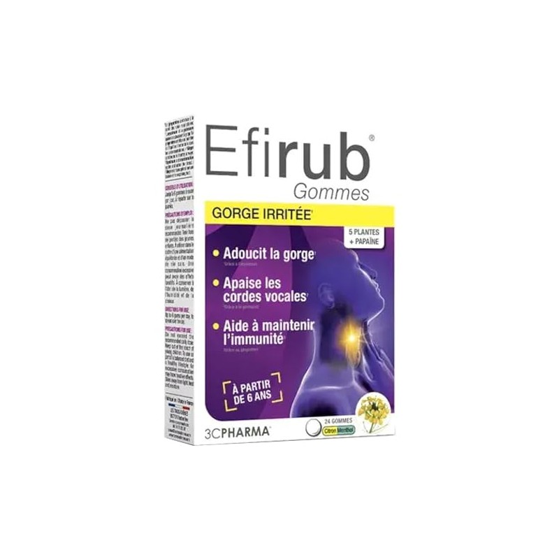 3C Pharma Efirub 24 Pcs Eraser Irritated Neck Eraser