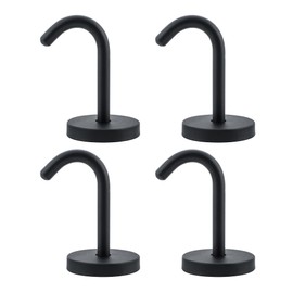 Mooche 4Pcs Ceiling Hooks Black,Ceiling Hook for Hanging Plants, 67MM Heavy Duty Wall Mount Hanging Hooks Ceiling Hooks for Plants