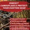 Camo Silencing Tape, 2 Rolls Camouflage Self Adhesive Tape Silencing