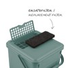 Rotho Organic Compost Bin 9 L with Activated Carbon Filter