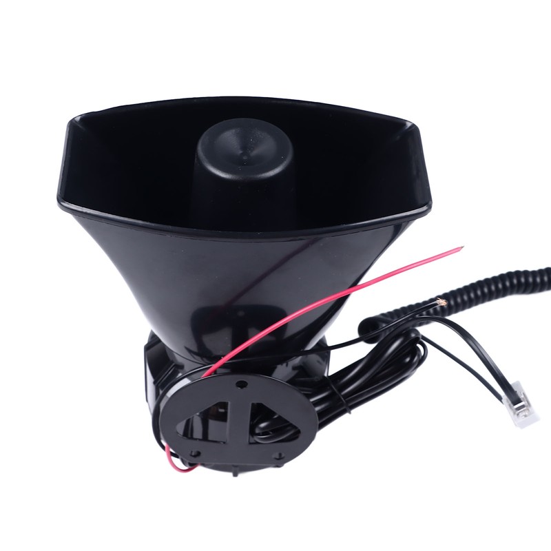 12V Car Seven Tone Alarm Horn Loud Volume Clear Sound