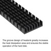 sourcing map M.2 2280 nvme SSD Heatsink Cooler with Thermal