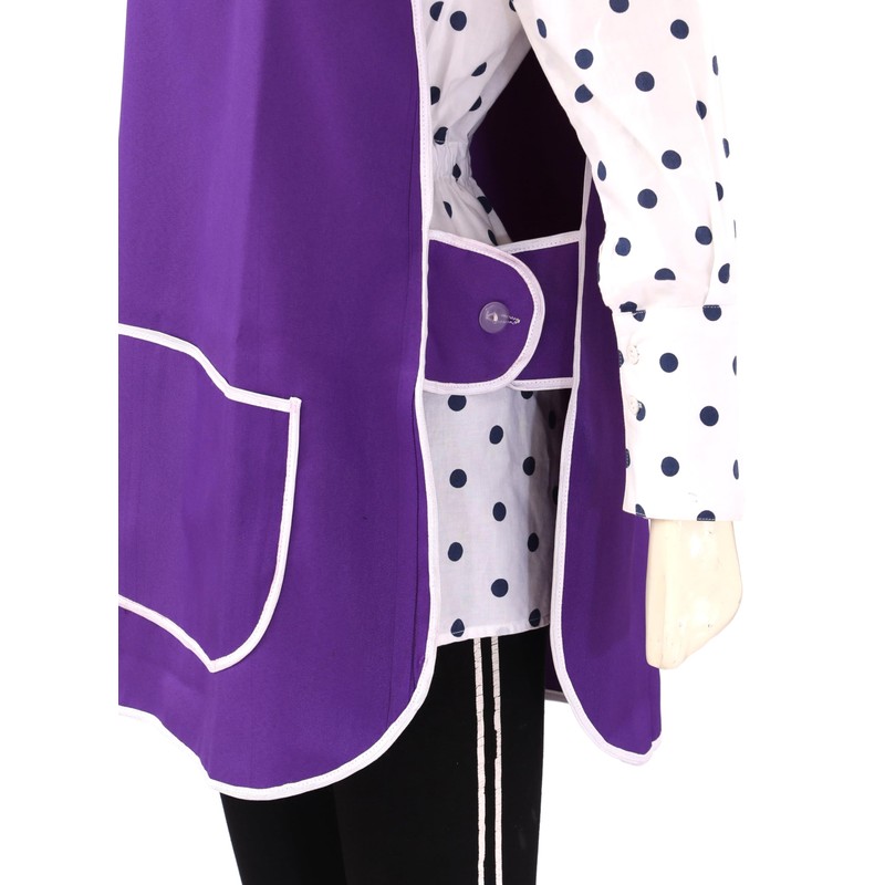 LINEN CLOSET Womens Tabards with Pockets for Men Ladies Cleaning