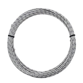 Type E Thermocouple Wire, 24 Gauge Solid Core Wire with Double Layered High Temperature Braided Fiberglass Insulation - 10 Yards / 30 Feet, E Type