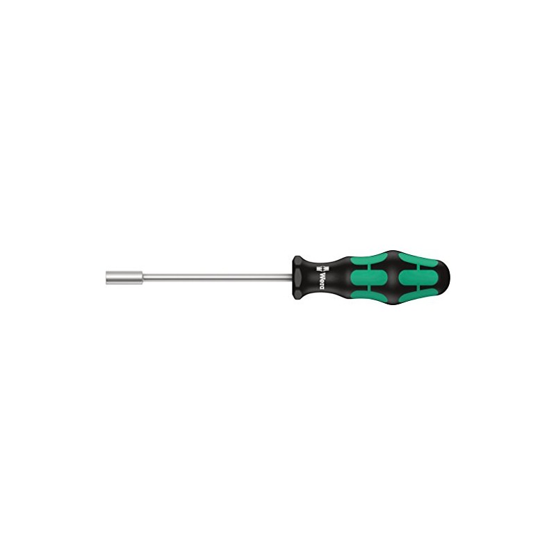 Wera Nut Driver, 9.3 inches (237 mm), Tip Size: 0.4