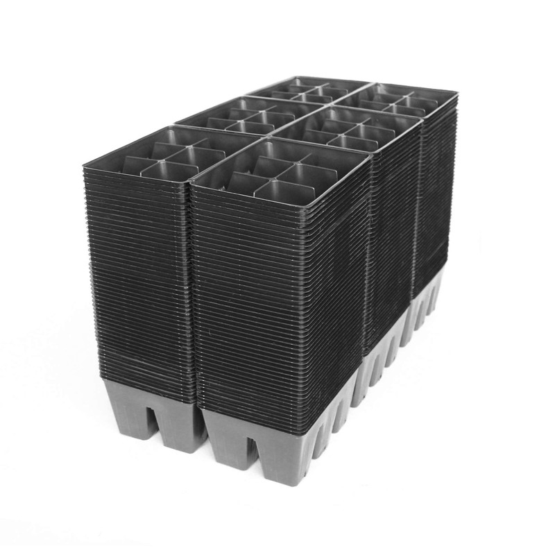 Handy Pantry Black Plastic Garden Tray Inserts - 50 Sheets