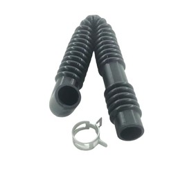 ActyGo Replacement Furnace drain hose and Snap 10.5" x 5/8" 321235-101 314781-702 ICP 1172245 fits Carrier Bryant Payne Furnace