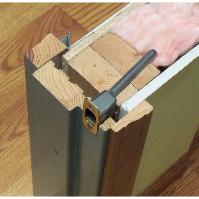 Break-in-Blocker Deadbolt & Hinge-Side Doorframe Reinforcement includes kit - for