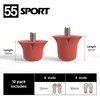 55 Sport Classic Nylon SG Replacement Football Studs - 12