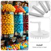 BUGUUYO Adjustable Wheel Replacement for Candy Machine Gumball Vending Machine