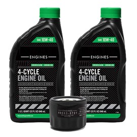 Genuine OEMKawasaki Engine Oil Change Kit 99969-6296 49065-0721 10W40-4 Cycle