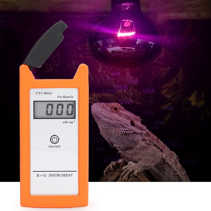 Reptile UV Index Meter, Measures 320-400nm, Sensitive UVB Meter, UVC
