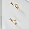 Lemfema Brass Handle, 2 Pieces, Door Handle with 3 Types